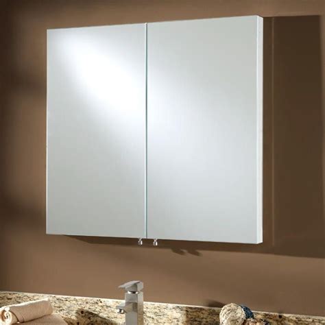 STAINLESS STEEL RECESSED MEDICINE CABINET